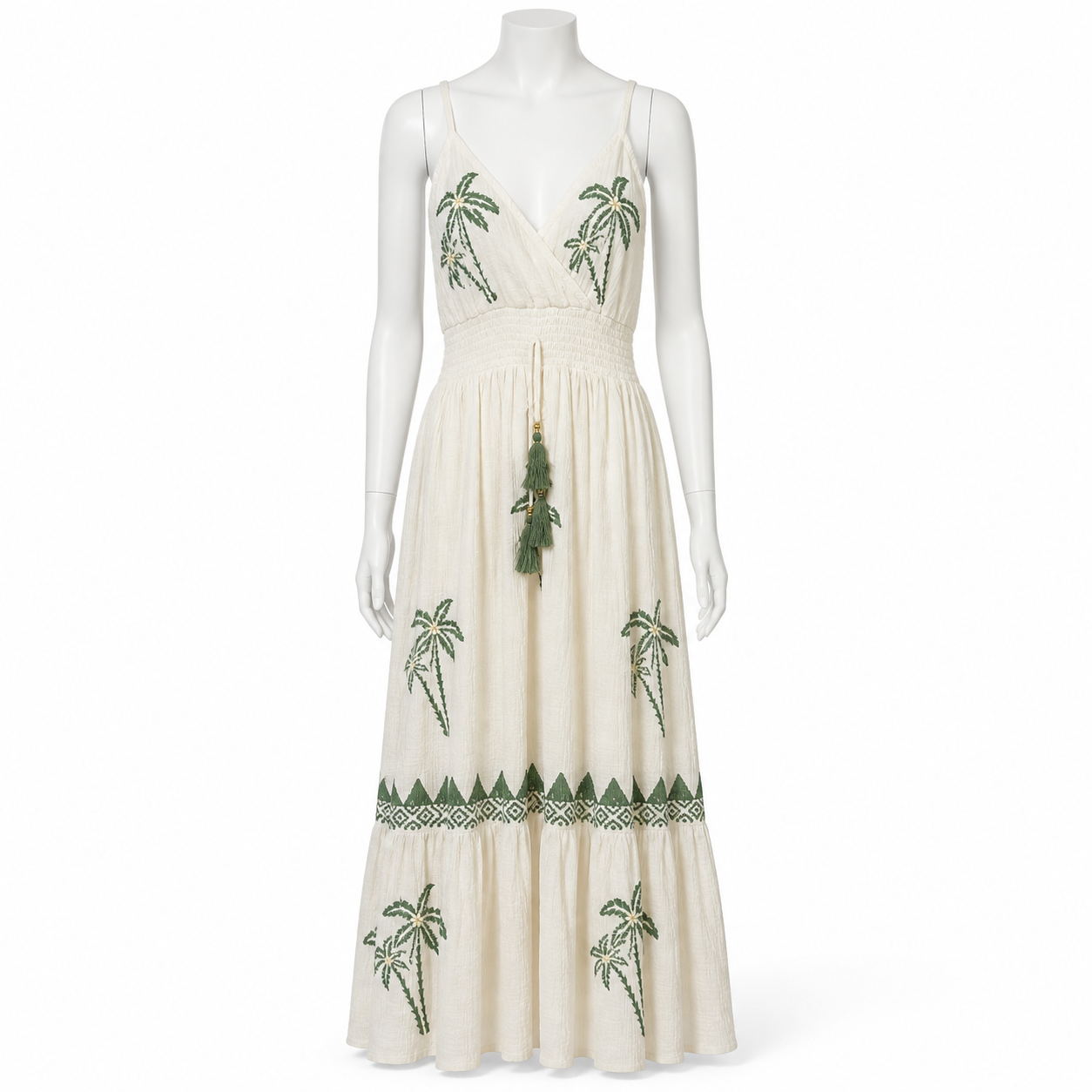Z-251 cotton dress on a headless mannequin